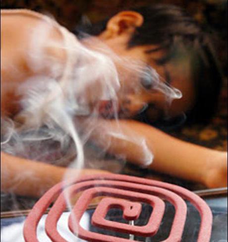 Категорически не рекомендуется использовать спираль в закрытых помещениях, без проветривания - дым может нанести вред здоровью